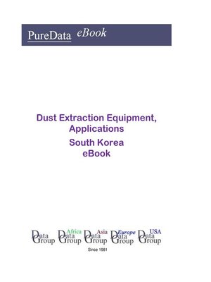 cover image of Dust Extraction Equipment, Applications in South Korea